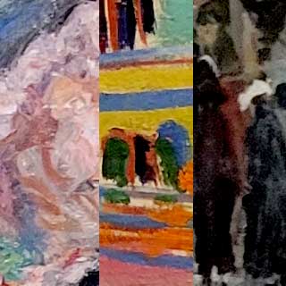 Sex Color Codes of French, German and American Painters