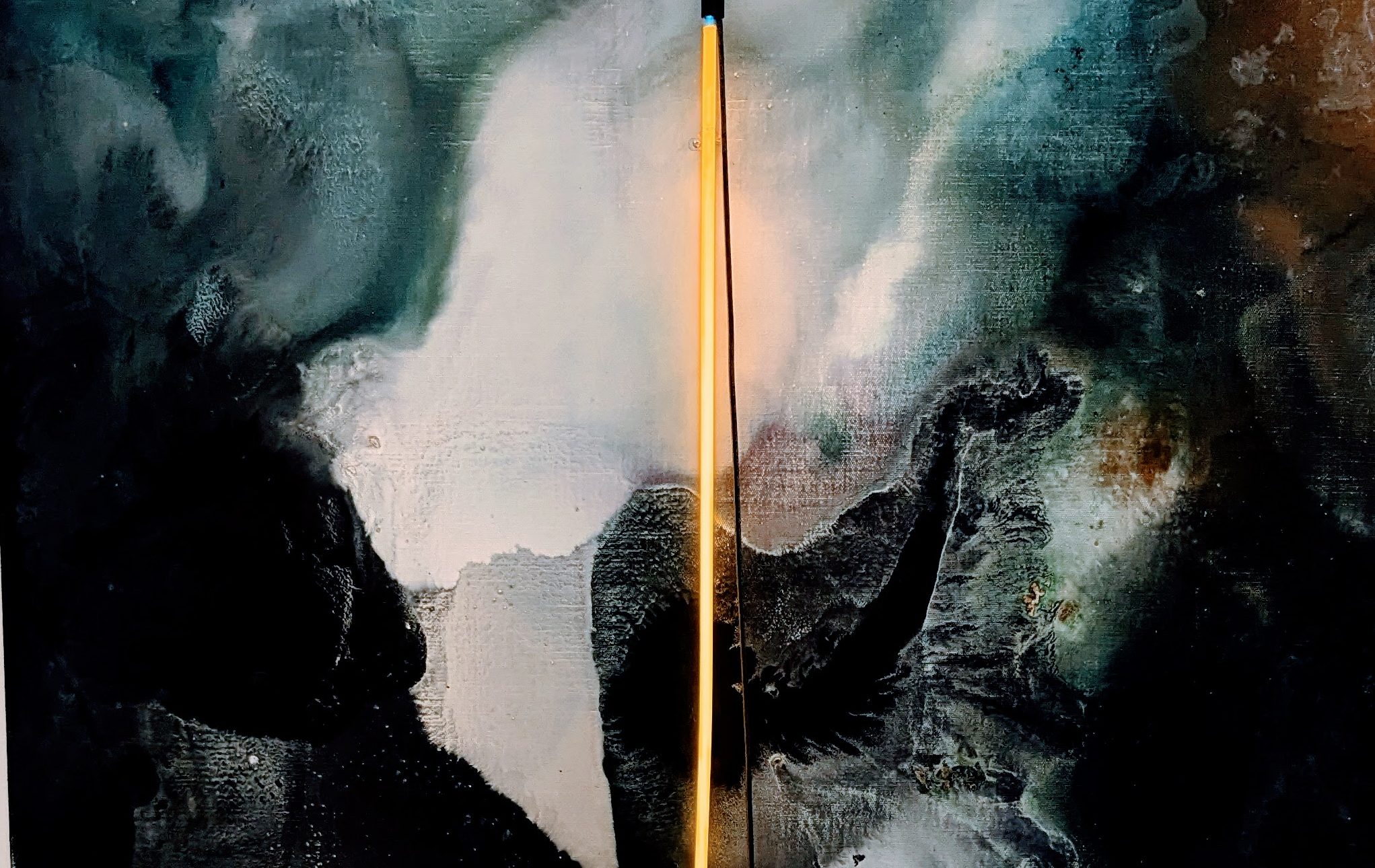 Mary Weatherford at Kordansky