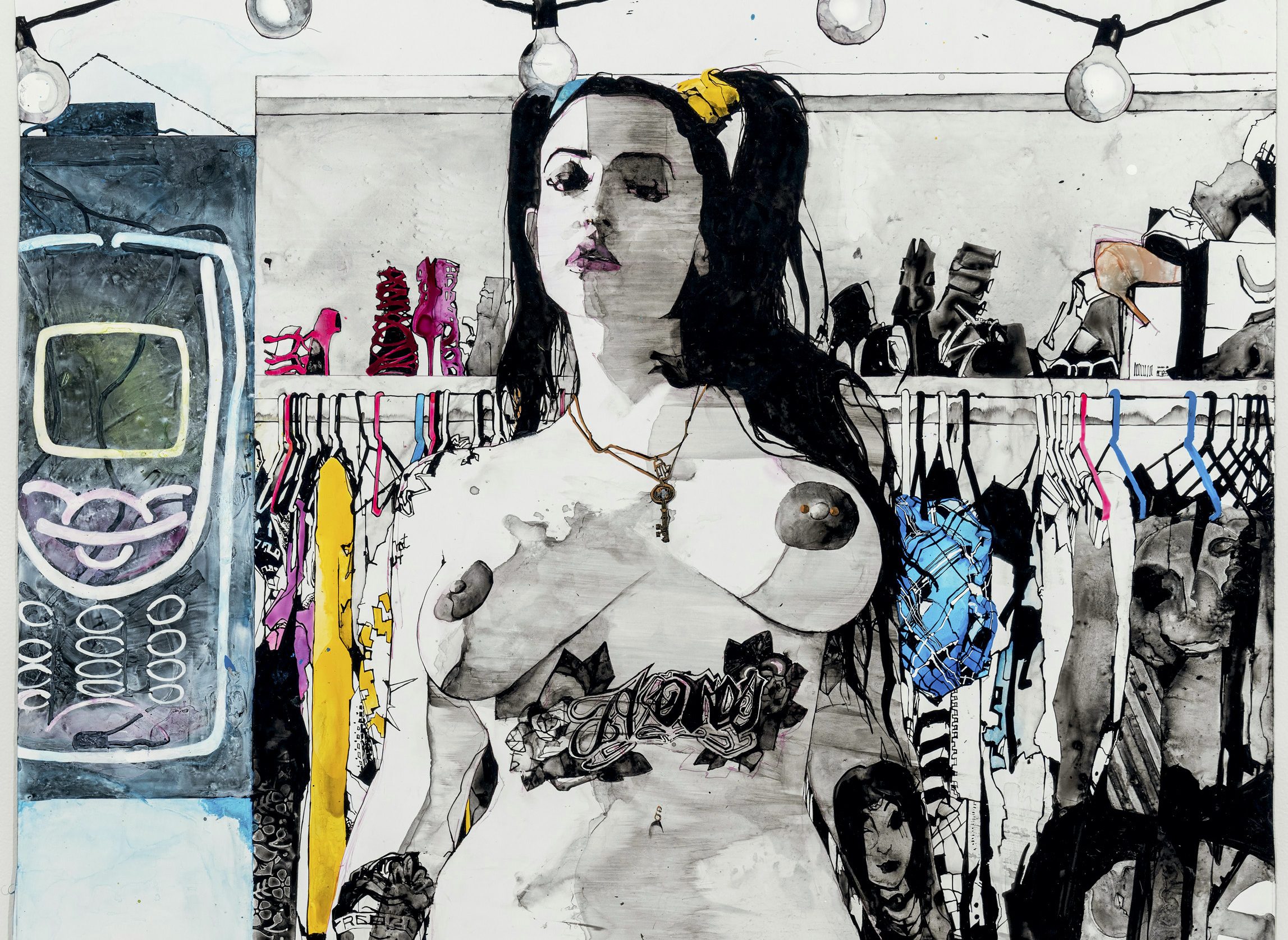 What is it like to be painted by Zak Smith?